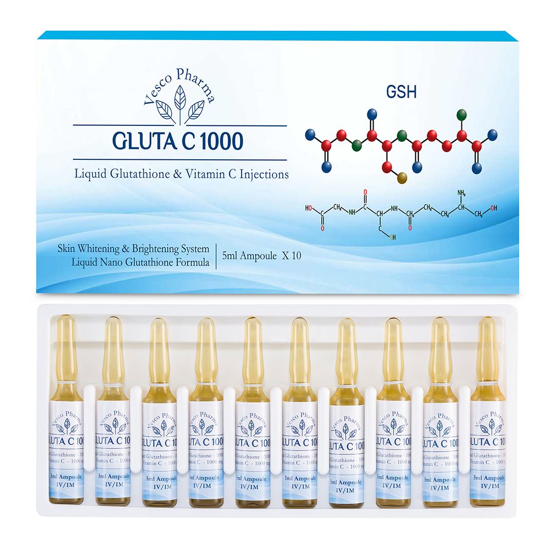 Glutathione Injection By Vesco Pharma Gluta C 1000